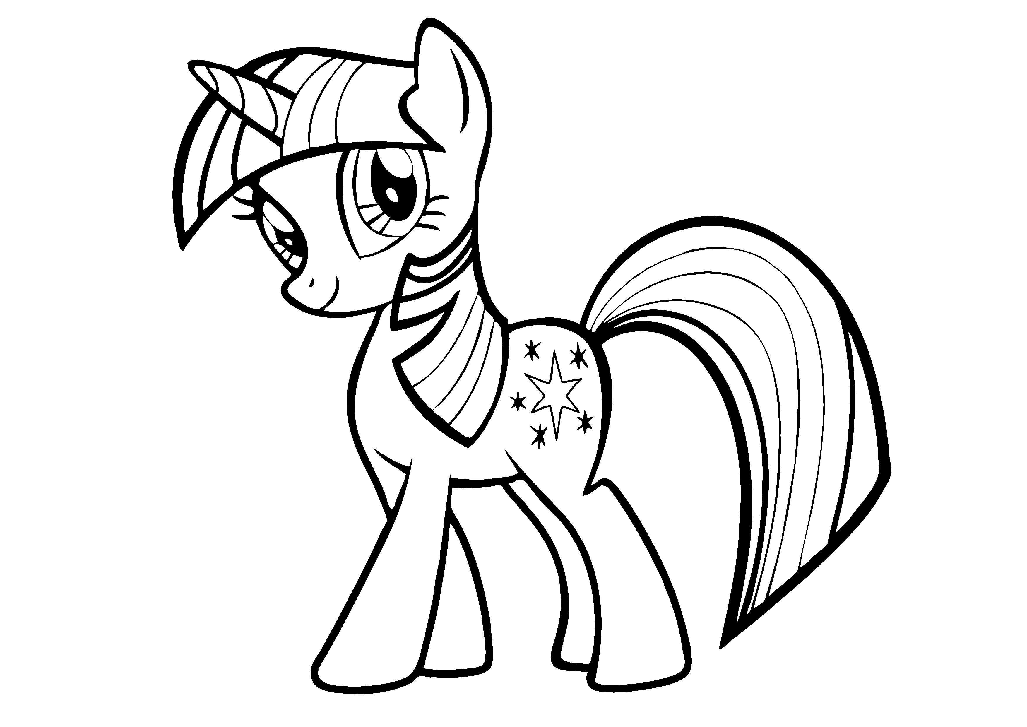 Malvorlage: Kleines Pony (Karikaturen) #41866 - Kostenlose Malvorlagen zum Ausdrucken