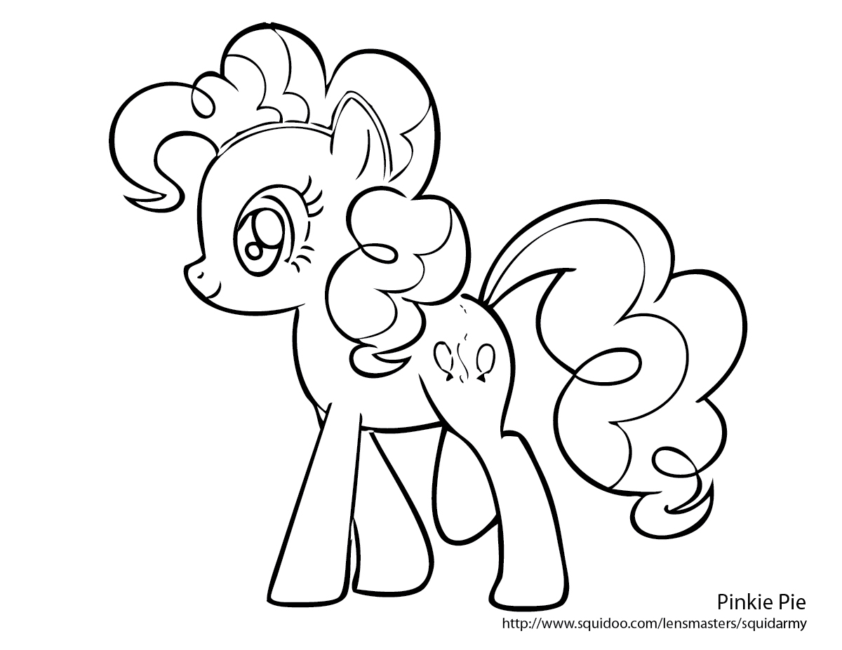 Malvorlage: Kleines Pony (Karikaturen) #41878 - Kostenlose Malvorlagen zum Ausdrucken
