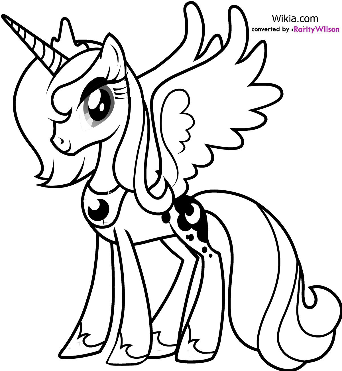 Malvorlage: Kleines Pony (Karikaturen) #41898 - Kostenlose Malvorlagen zum Ausdrucken