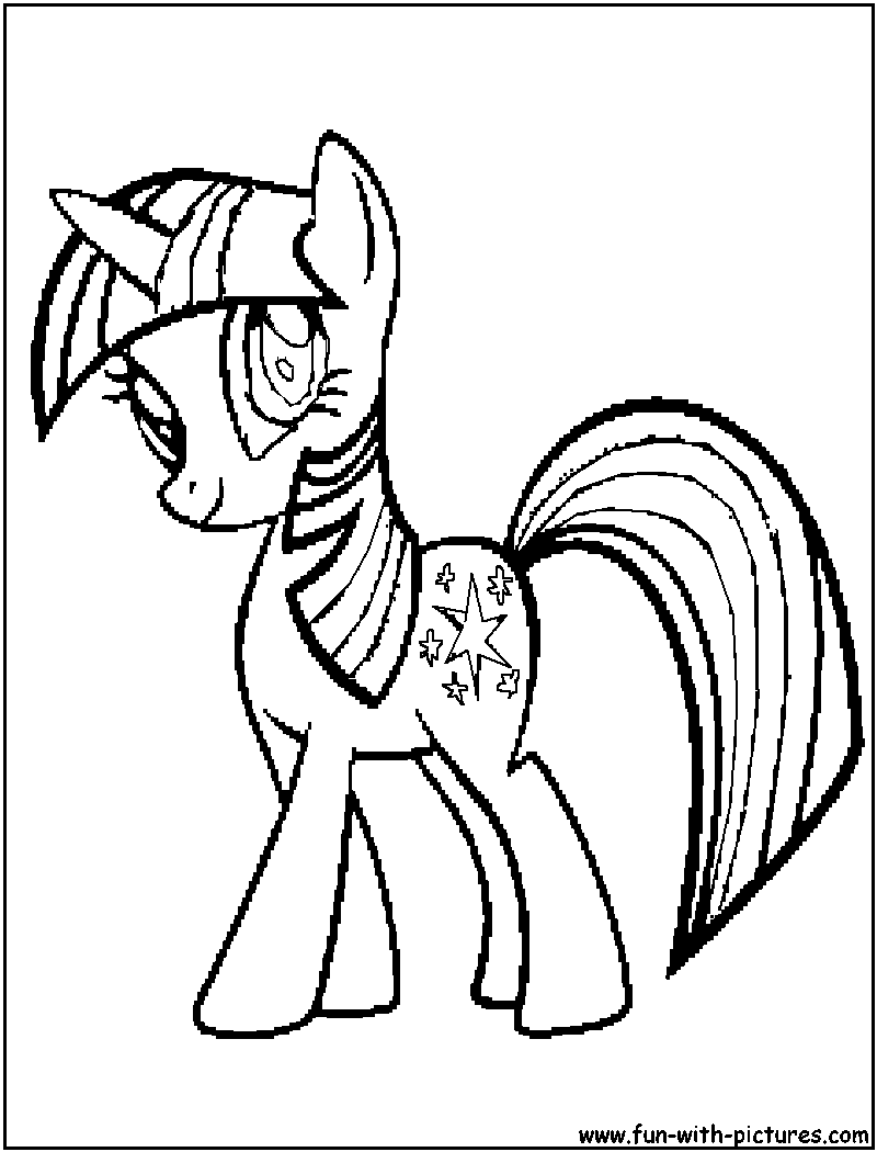 Malvorlage: Kleines Pony (Karikaturen) #41946 - Kostenlose Malvorlagen zum Ausdrucken