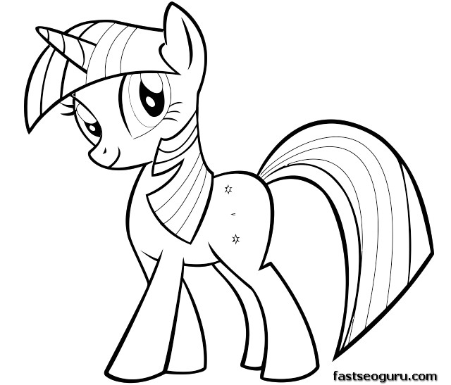 Malvorlage: Kleines Pony (Karikaturen) #41987 - Kostenlose Malvorlagen zum Ausdrucken