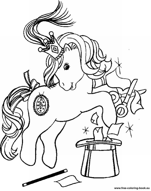 Malvorlage: Kleines Pony (Karikaturen) #42033 - Kostenlose Malvorlagen zum Ausdrucken