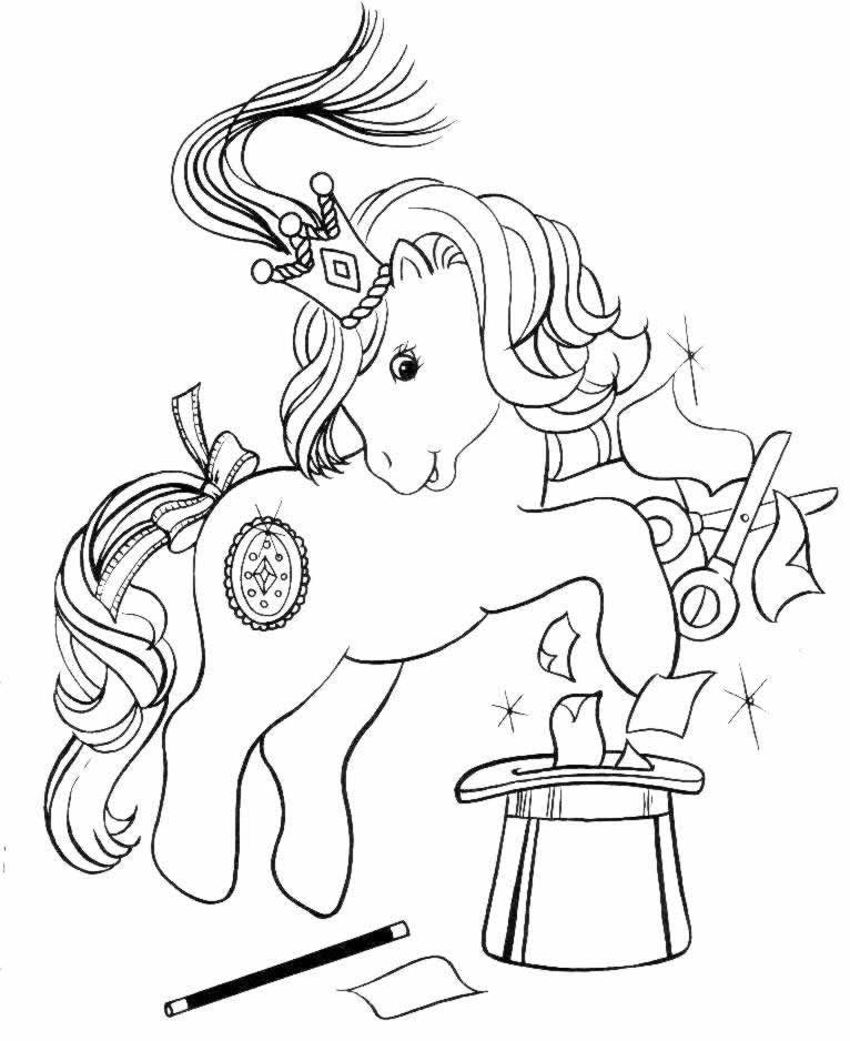 Malvorlage: Kleines Pony (Karikaturen) #42060 - Kostenlose Malvorlagen zum Ausdrucken