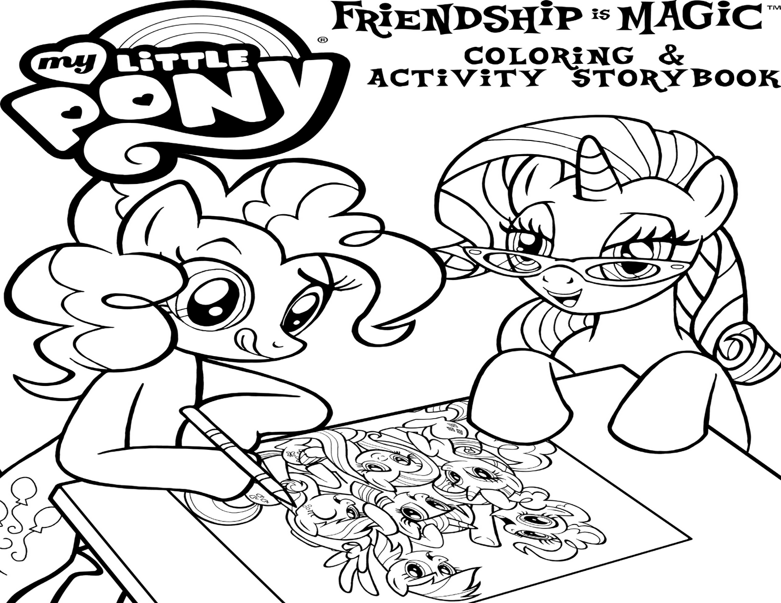 Malvorlage: Kleines Pony (Karikaturen) #42098 - Kostenlose Malvorlagen zum Ausdrucken