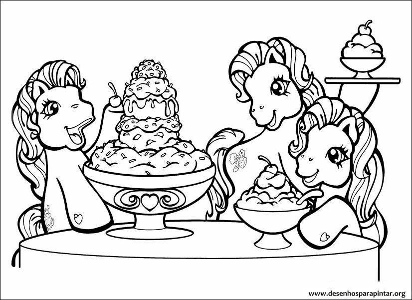 Malvorlage: Kleines Pony (Karikaturen) #42099 - Kostenlose Malvorlagen zum Ausdrucken
