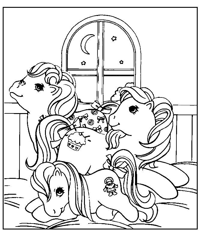 Malvorlage: Kleines Pony (Karikaturen) #42124 - Kostenlose Malvorlagen zum Ausdrucken