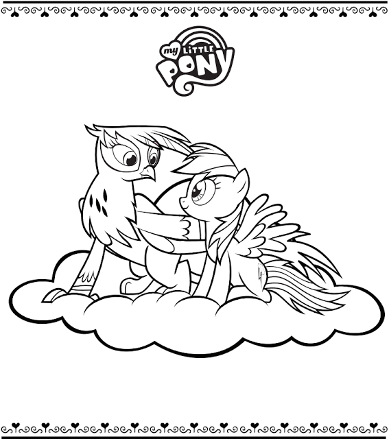 Malvorlage: Kleines Pony (Karikaturen) #42126 - Kostenlose Malvorlagen zum Ausdrucken