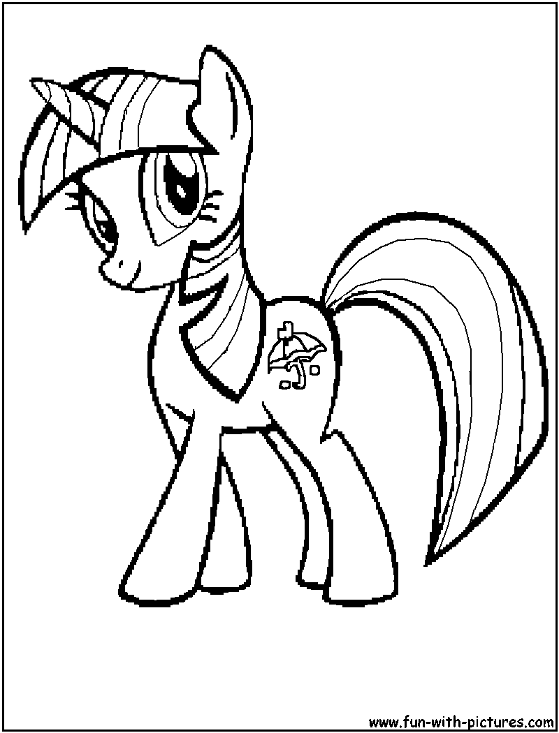 Malvorlage: Kleines Pony (Karikaturen) #42160 - Kostenlose Malvorlagen zum Ausdrucken