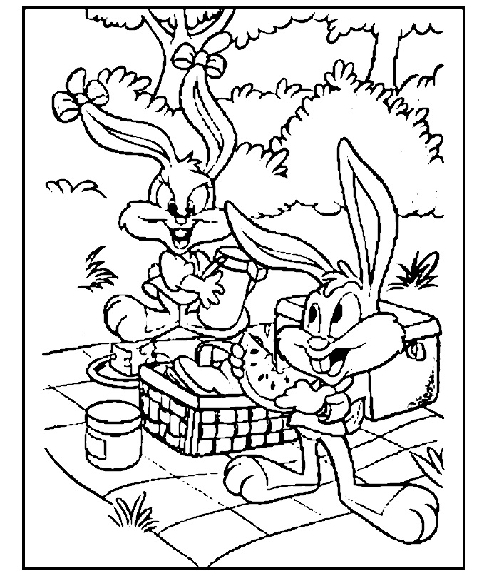 Malvorlage: Looney Tunes (Karikaturen) #39167 - Kostenlose Malvorlagen zum Ausdrucken