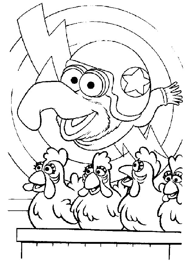 Malvorlage: Muppets (Karikaturen) #31874 - Kostenlose Malvorlagen zum Ausdrucken
