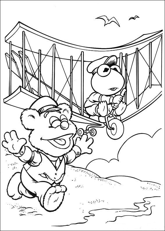 Malvorlage: Muppets (Karikaturen) #31902 - Kostenlose Malvorlagen zum Ausdrucken