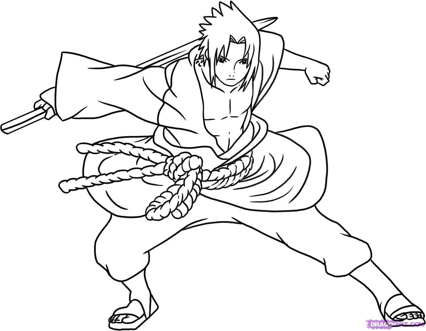 Malvorlage: Naruto (Karikaturen) #38092 - Kostenlose Malvorlagen zum Ausdrucken