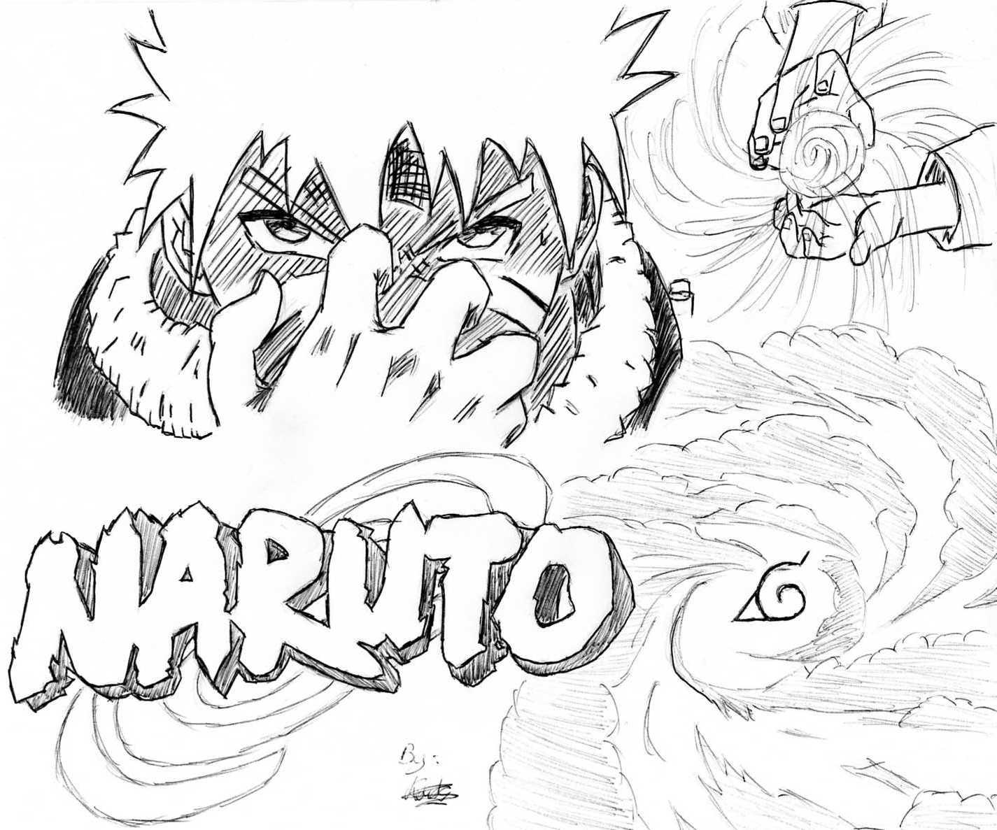 Malvorlage: Naruto (Karikaturen) #38162 - Kostenlose Malvorlagen zum Ausdrucken