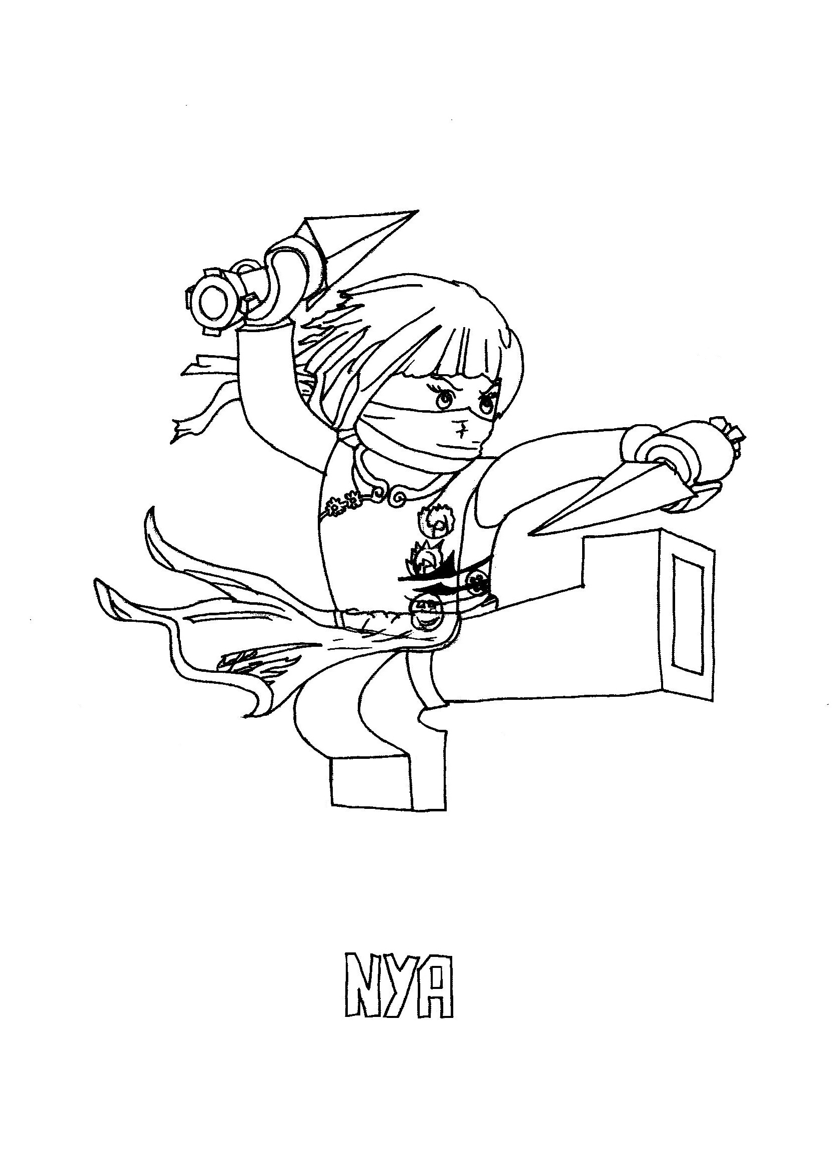 Malvorlage: Ninjago (Karikaturen) #23984 - Kostenlose Malvorlagen zum Ausdrucken