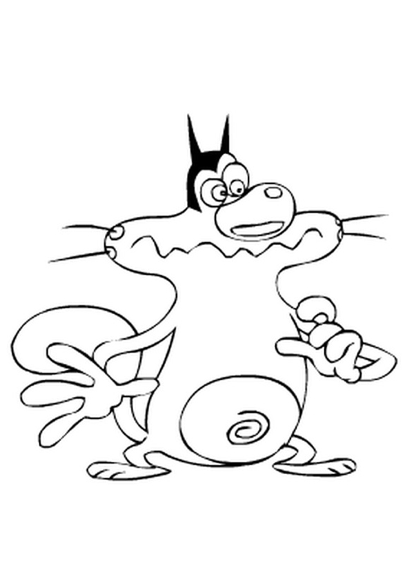 Malvorlage: Oggy und die Kakerlaken (Karikaturen) #37852 - Kostenlose Malvorlagen zum Ausdrucken
