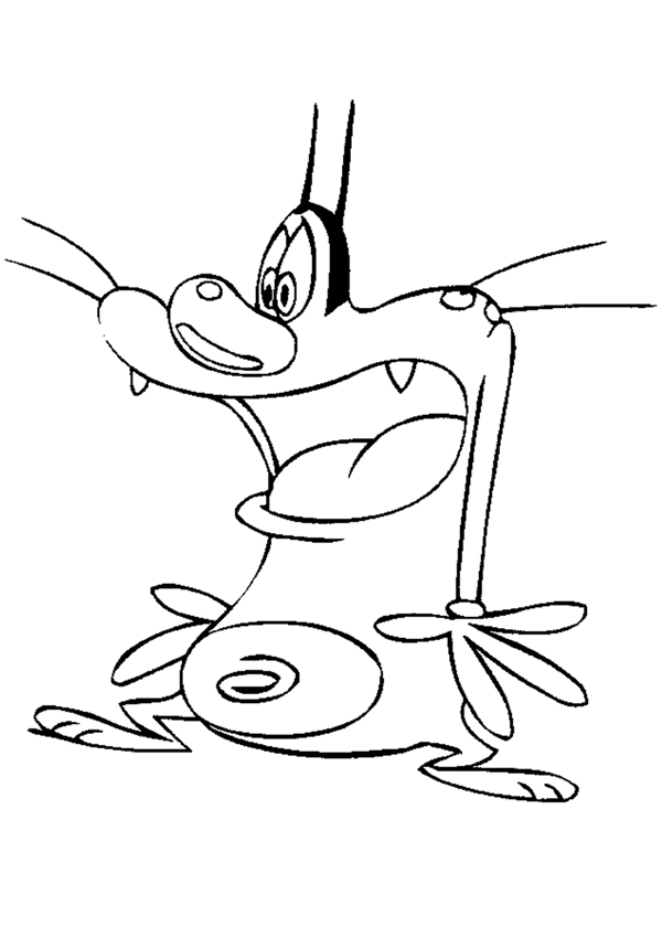 Malvorlage: Oggy und die Kakerlaken (Karikaturen) #37856 - Kostenlose Malvorlagen zum Ausdrucken