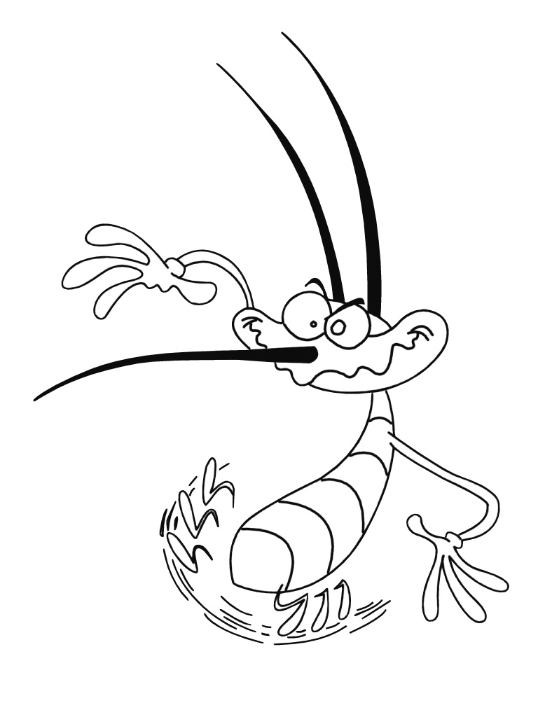 Malvorlage: Oggy und die Kakerlaken (Karikaturen) #37874 - Kostenlose Malvorlagen zum Ausdrucken