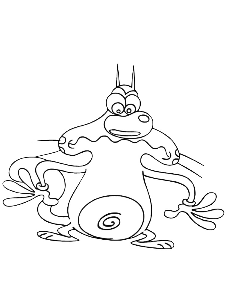 Malvorlage: Oggy und die Kakerlaken (Karikaturen) #37880 - Kostenlose Malvorlagen zum Ausdrucken