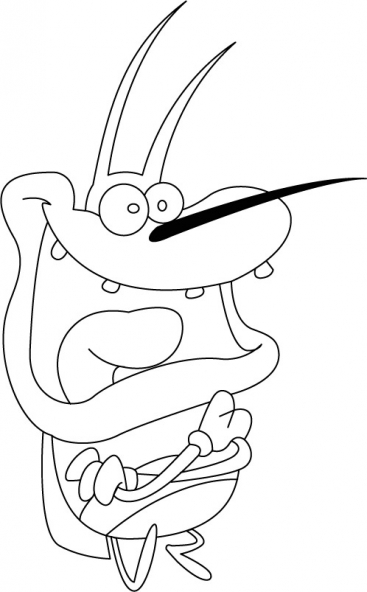 Malvorlage: Oggy und die Kakerlaken (Karikaturen) #37884 - Kostenlose Malvorlagen zum Ausdrucken
