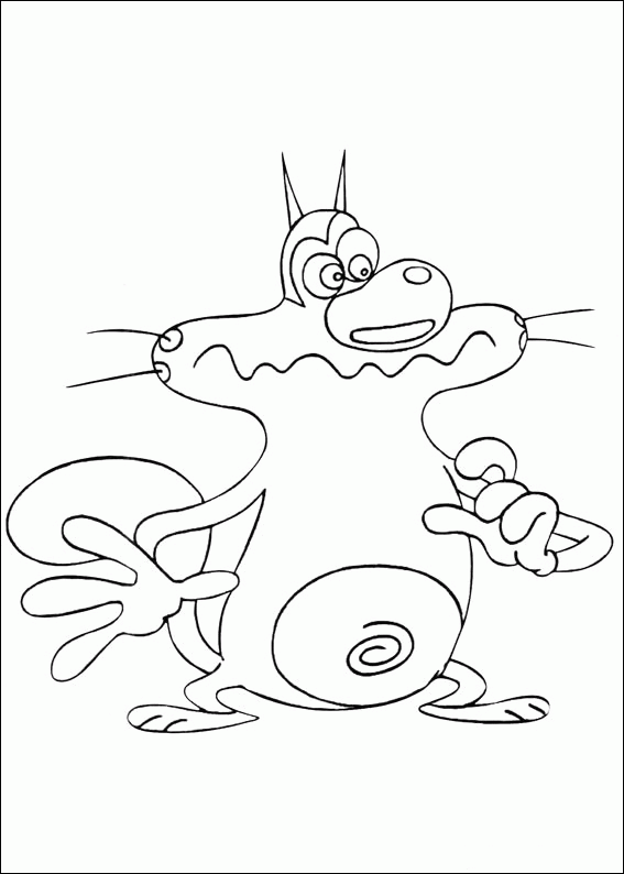 Malvorlage: Oggy und die Kakerlaken (Karikaturen) #37887 - Kostenlose Malvorlagen zum Ausdrucken