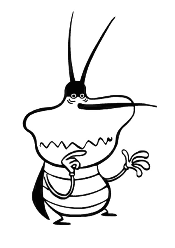 Malvorlage: Oggy und die Kakerlaken (Karikaturen) #37924 - Kostenlose Malvorlagen zum Ausdrucken