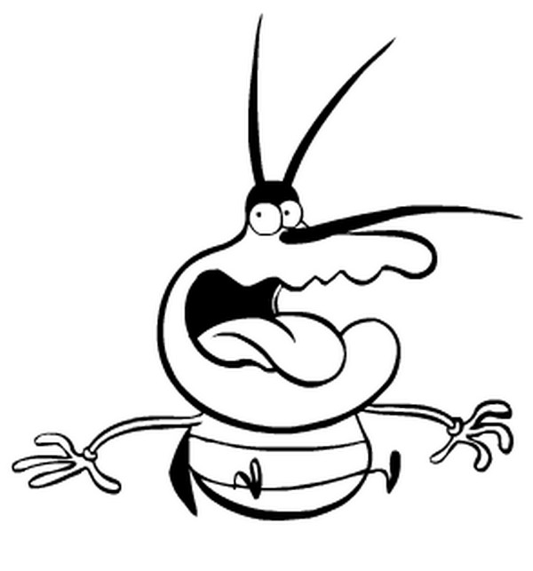 Malvorlage: Oggy und die Kakerlaken (Karikaturen) #37993 - Kostenlose Malvorlagen zum Ausdrucken