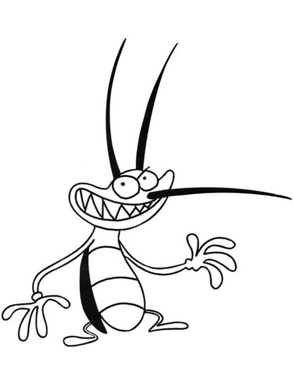 Malvorlage: Oggy und die Kakerlaken (Karikaturen) #38037 - Kostenlose Malvorlagen zum Ausdrucken
