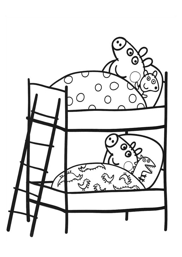 Malvorlage: Peppa Pig (Karikaturen) #43908 - Kostenlose Malvorlagen zum Ausdrucken