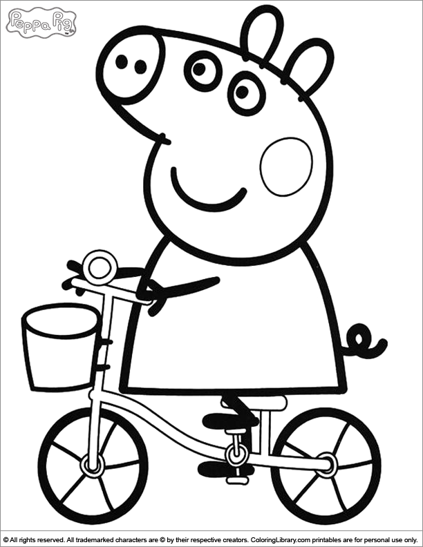 Malvorlage: Peppa Pig (Karikaturen) #43912 - Kostenlose Malvorlagen zum Ausdrucken