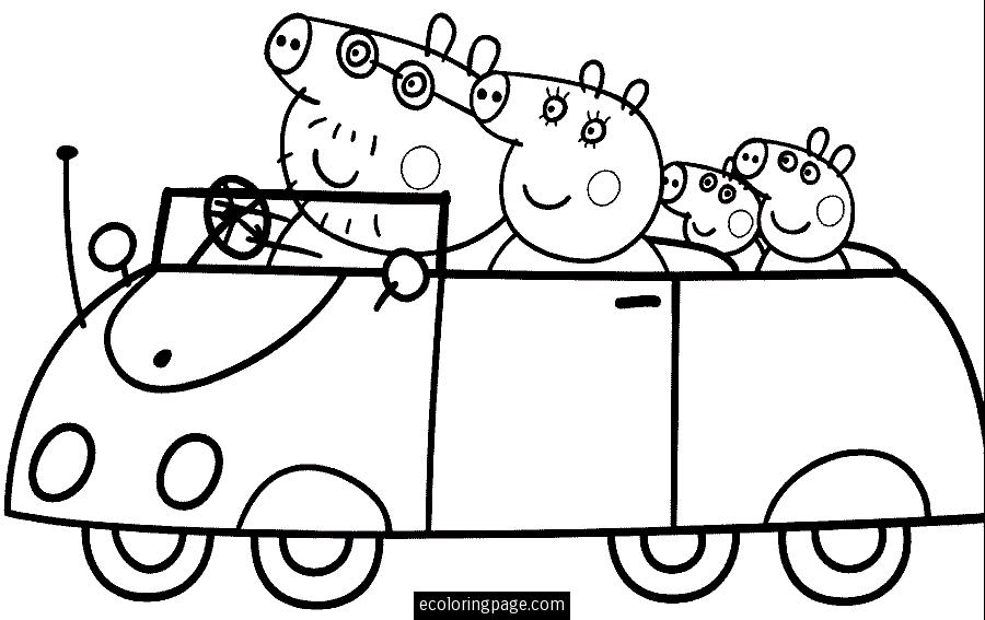 Malvorlage: Peppa Pig (Karikaturen) #43913 - Kostenlose Malvorlagen zum Ausdrucken