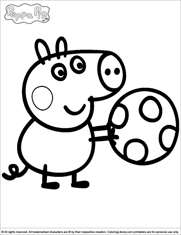 Malvorlage: Peppa Pig (Karikaturen) #43915 - Kostenlose Malvorlagen zum Ausdrucken