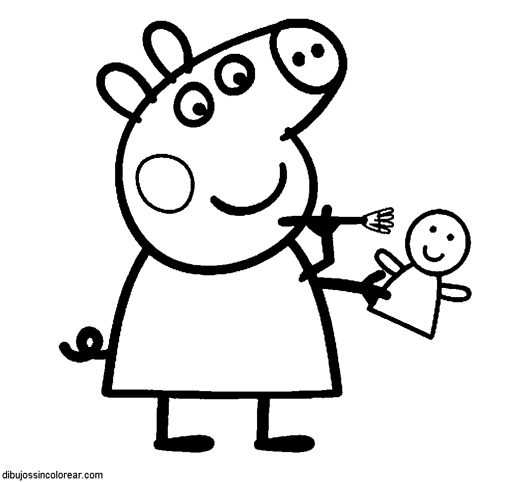 Malvorlage: Peppa Pig (Karikaturen) #43929 - Kostenlose Malvorlagen zum Ausdrucken