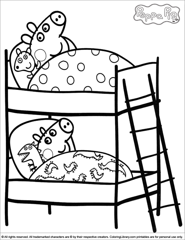 Malvorlage: Peppa Pig (Karikaturen) #43933 - Kostenlose Malvorlagen zum Ausdrucken