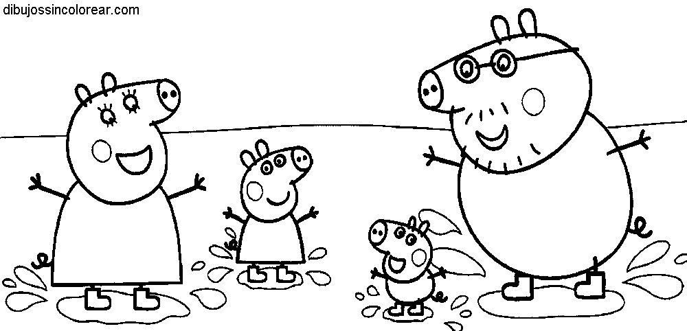 Malvorlage: Peppa Pig (Karikaturen) #43962 - Kostenlose Malvorlagen zum Ausdrucken