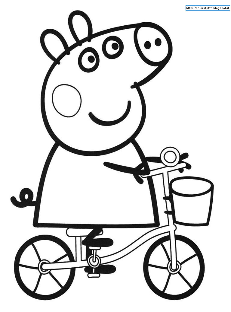 Malvorlage: Peppa Pig (Karikaturen) #43968 - Kostenlose Malvorlagen zum Ausdrucken