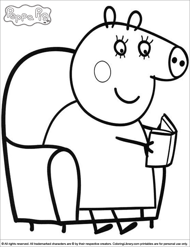 Malvorlage: Peppa Pig (Karikaturen) #43969 - Kostenlose Malvorlagen zum Ausdrucken