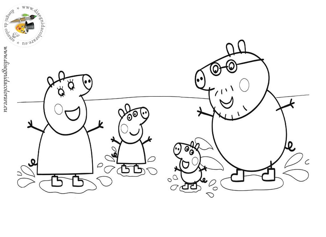 Malvorlage: Peppa Pig (Karikaturen) #43972 - Kostenlose Malvorlagen zum Ausdrucken