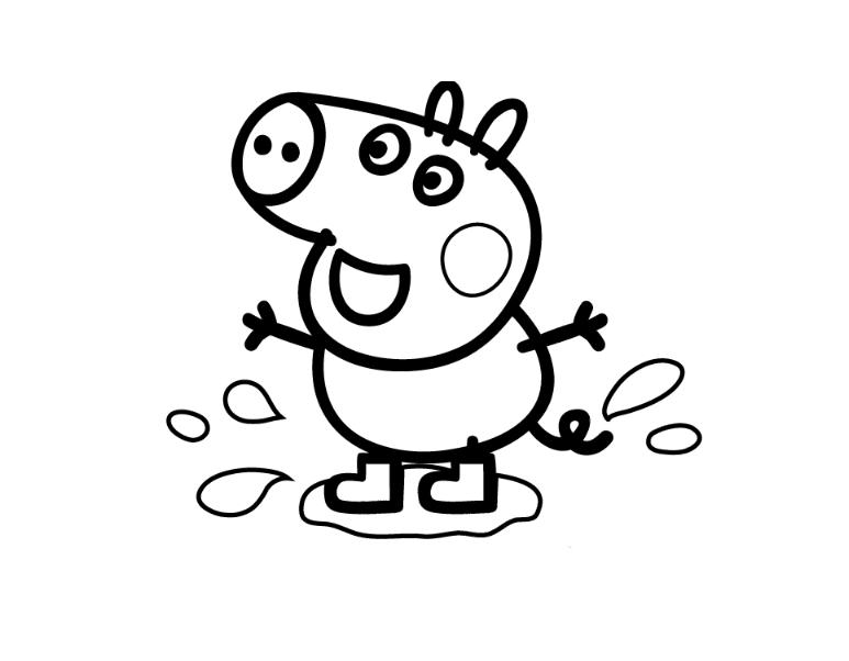 Malvorlage: Peppa Pig (Karikaturen) #43988 - Kostenlose Malvorlagen zum Ausdrucken