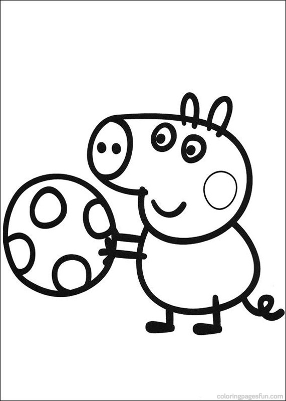 Malvorlage: Peppa Pig (Karikaturen) #44005 - Kostenlose Malvorlagen zum Ausdrucken