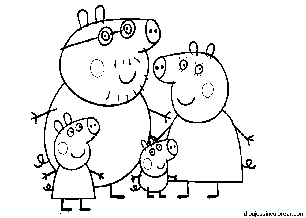 Malvorlage: Peppa Pig (Karikaturen) #44013 - Kostenlose Malvorlagen zum Ausdrucken