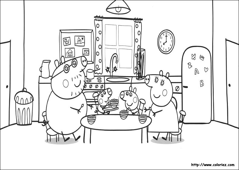 Malvorlage: Peppa Pig (Karikaturen) #44023 - Kostenlose Malvorlagen zum Ausdrucken