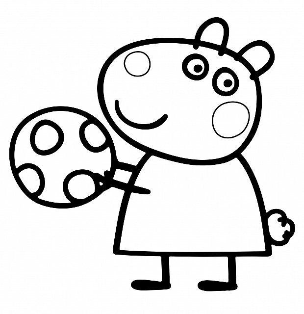 Malvorlage: Peppa Pig (Karikaturen) #44046 - Kostenlose Malvorlagen zum Ausdrucken