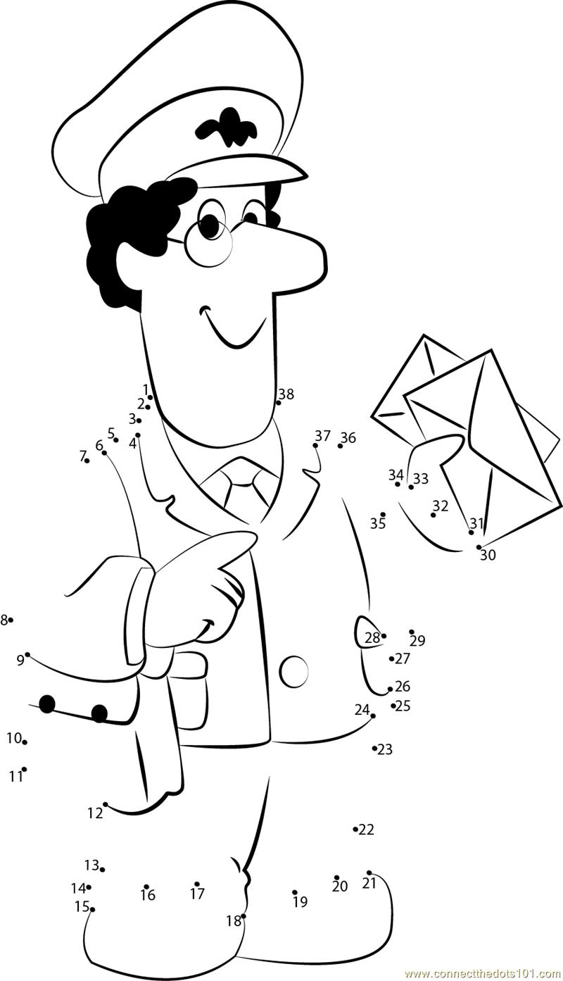 Malvorlage: Peter der Postbote (Karikaturen) #49578 - Kostenlose Malvorlagen zum Ausdrucken