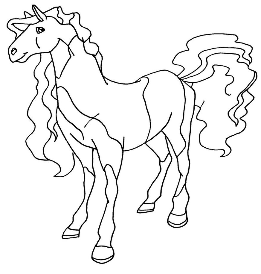 Malvorlage: Pferdeland (Karikaturen) #53799 - Kostenlose Malvorlagen zum Ausdrucken