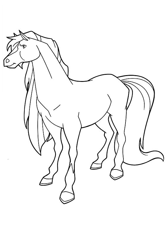 Malvorlage: Pferdeland (Karikaturen) #53804 - Kostenlose Malvorlagen zum Ausdrucken