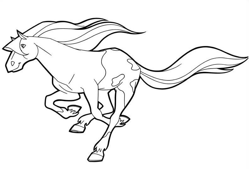 Malvorlage: Pferdeland (Karikaturen) #53943 - Kostenlose Malvorlagen zum Ausdrucken