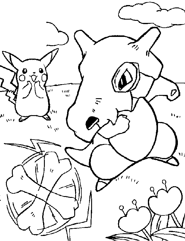 Malvorlage: Pokémon (Karikaturen) #24690 - Kostenlose Malvorlagen zum Ausdrucken