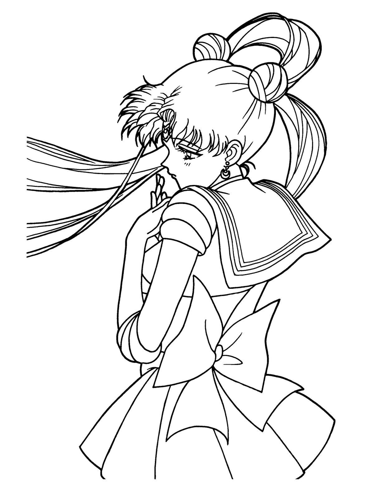 Malvorlage: Sailor Moon (Karikaturen) #50274 - Kostenlose Malvorlagen zum Ausdrucken