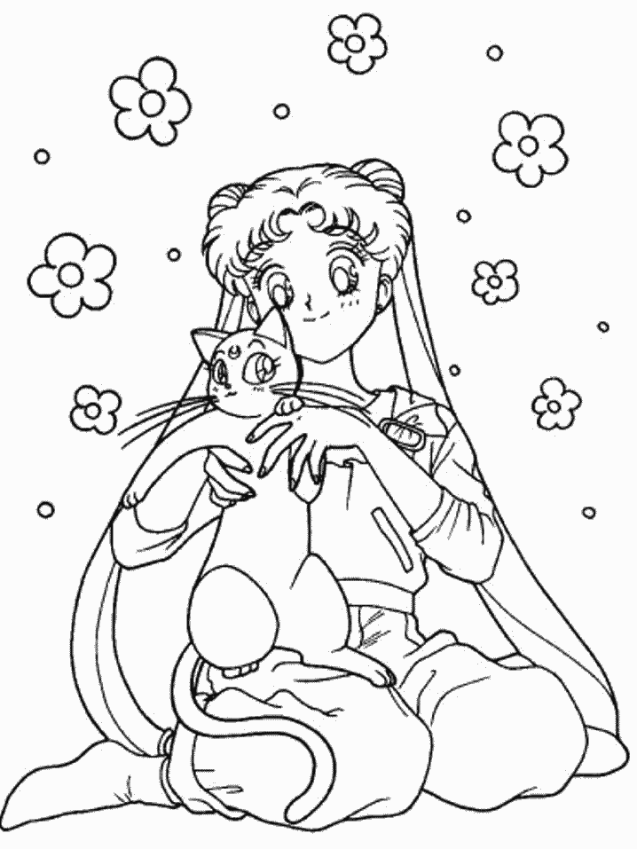 Malvorlage: Sailor Moon (Karikaturen) #50316 - Kostenlose Malvorlagen zum Ausdrucken