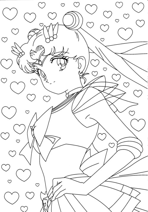 Malvorlage: Sailor Moon (Karikaturen) #50339 - Kostenlose Malvorlagen zum Ausdrucken